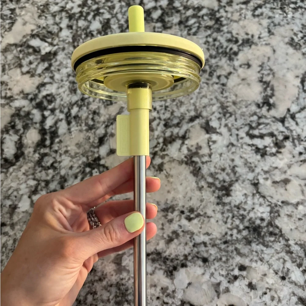 BrüMate Yellow Insulated Travel Mug with Handle